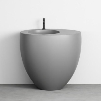 Раковина напольная Cielo Le Giare LGFREE CM 88 см серый