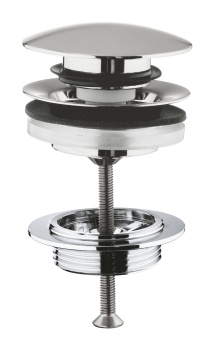 Донный клапан для раковины GROHE суперсталь 65807DC0