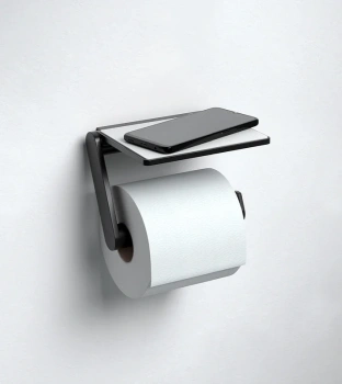 Держатель туалетной бумаги Keuco Plan 14973370000 черный