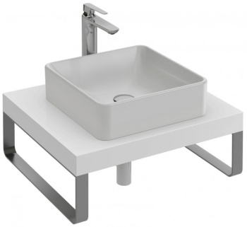 Столешница для раковины Jacob Delafon Parallel EB62-0800-N18 белый блестящий белый