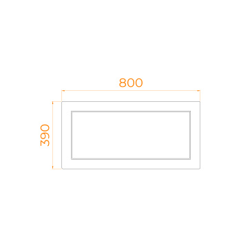 Экран для душевого поддона RGW NB/CL-S 16230912-80b