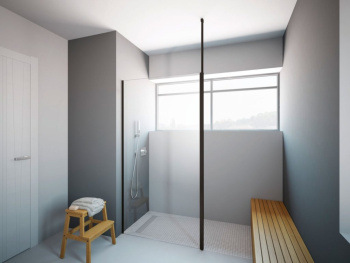 Вертикальный стабилизатор для стекла Radaway WD-006-01