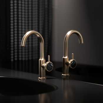 Смеситель для раковины Jorger Valencia 638.10.333.000-53 хром\фиолетовый