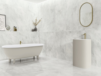 Керамогранит APE Ceramica Moldura Alexandria White Matt 2x60 шт