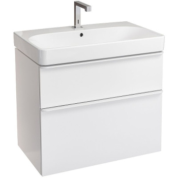 Тумба под раковину Geberit Smyle Square 75 500.353.00.1 Белый глянцевый