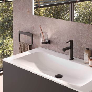 Стакан Keuco Aveno 14650379000 черный матовый