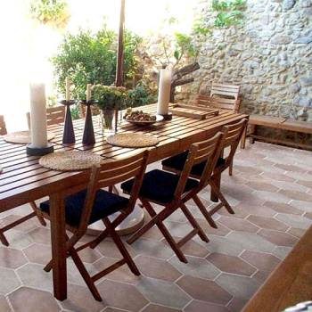 Керамогранит 20338 Hexatile Negro Mate 17.5*20