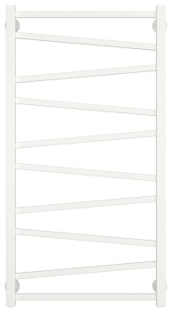 Полотенцесушитель водяной Сунержа Сирокко 1000х500 30-0253-1050 матовый белый