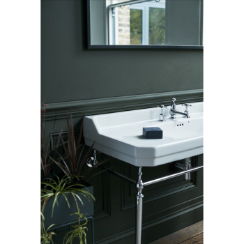 Подвесная раковина Burlington Edwardian B19 3TH JET черный