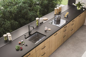 Смеситель для мойки ALVEUS OZ MONARCH BLACK MATT