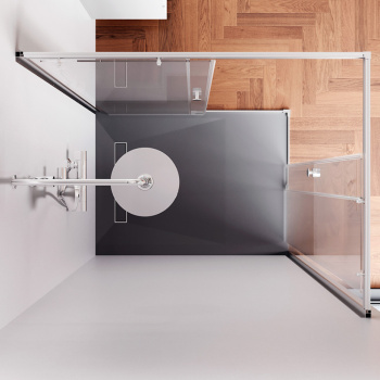 Душевое ограждение AM.PM X-Joy 120х90 W94G-403-12090-MТ