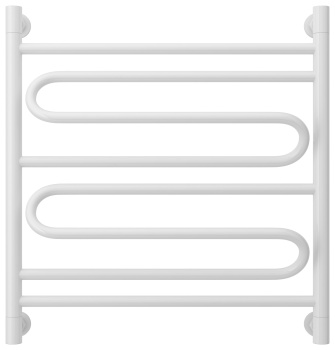 Полотенцесушитель водяной Сунержа Элегия+ 600х600 12-0205-6060 белый (ral-9003)