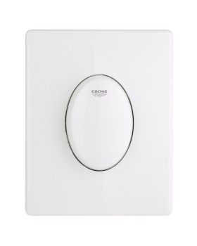 Панель смыва для унитаза GROHE Skate Air вертикальная 1 режим смыва, альпин-белый 38564SH0
