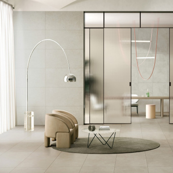 Керамогранит Vitra MicroCement Кремовый 60x120 см K947810R0001VTER