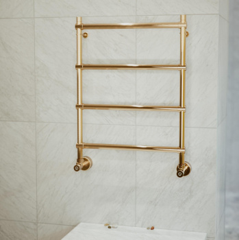 Полотенцесушитель водяной Margaroli Sole 4423604ORBTS 71x42 бронза