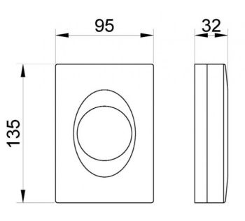 Диспенсер Nofer для пакетов гигиенических пластиковый Black 04029.N