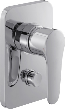 Душевой комплект Jacob Delafon Modulo E30759-CP с внутренней частью, хром хром