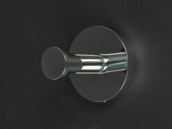 Крючок для ванной Nofer одинарный NIZA 16851.B глянцевый