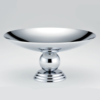 Мыльница металлическая THG Marquise Blanc Decor Platine A7G-A02-544GM хром