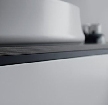 Тумба под раковину напольная Simas Frame FM2 сер. ясень 181x72 см серый