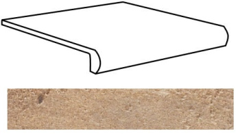 Ступени Ступень фронтальная D'Anticatto Marrone 22,5*33,4