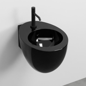 Раковина подвесная Cielo Le Giare LGLS N 34 см черный