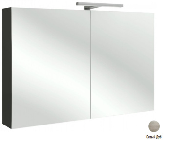 Зеркало-шкаф Jacob Delafon Rithmik EB787RU-E71 серый дуб