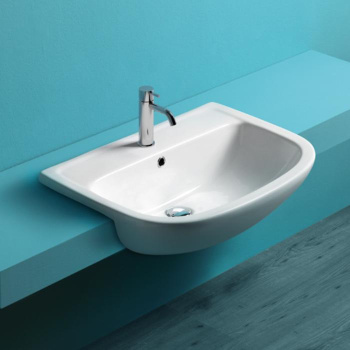 Раковина встраиваемая Simas Top e lavabi D'Arredo S57 bi*1 67 см белый