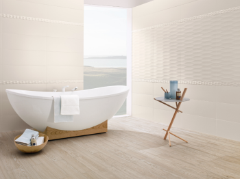 Плитка Villeroy&Boch 1328GR07 Бордюр Flowmotion белый 5*70