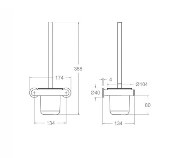 Ёршик Ramonsoler медь ESCO01CUC
