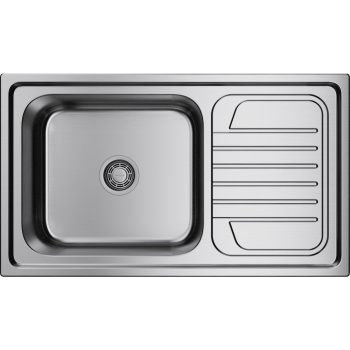 Мойка кухонная Omoikiri Haruna 86 нержавеющая сталь 4993451