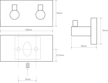 Крючок Bemeta Beta 132405202