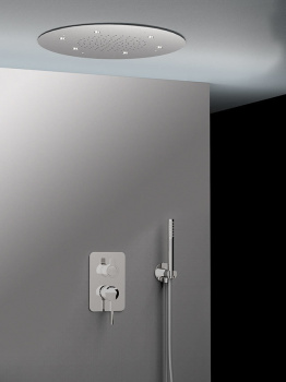 Верхний душ Ramonsoler Hydrotherapy встраиваемый круглый RE300