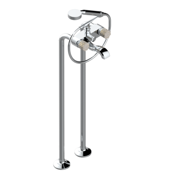 Смеситель для ванны THG Nihal Porcelaine Ivoire U2N-A02-13CS хром