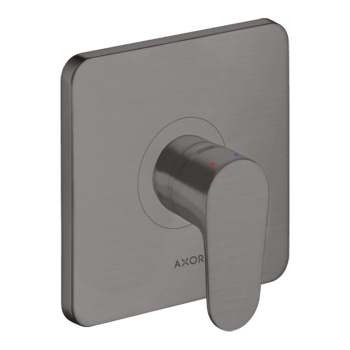 Axor Citterio M Смеситель для душа, встраиваемый, цвет: шлифованный черный хром 34625340