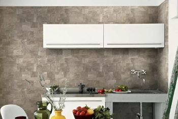 Керамогранит Rex Ceramiche Ardoise Modulo Muretto 3d Noir 30х30 739373