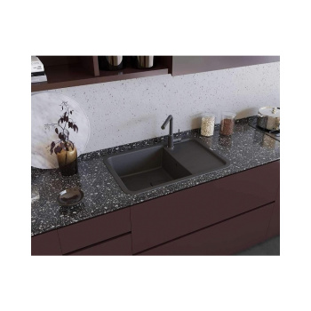 Мойка кухонная Omoikiri Tasogare 65-DC темный шоколад 4993489