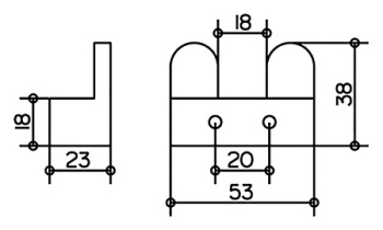 Крючок Keuco Edition 300 30015010000 хром