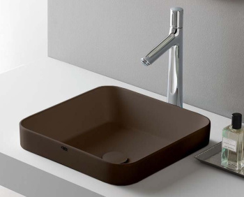 Раковина встраиваемая Cielo Enjoy EJLASIQ CA 40 см коричневый