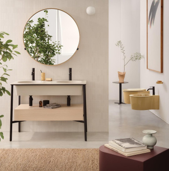 Раковина встраиваемая Cielo I Catini Catino Doppio CALADSF OL 100 см синий