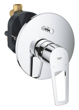 Смеситель для ванны с душем Grohe BauLoop 29081001, хром