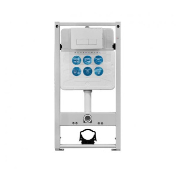 Инсталляция Nofer HYDROSMART для подвесного унитаза 07801.N