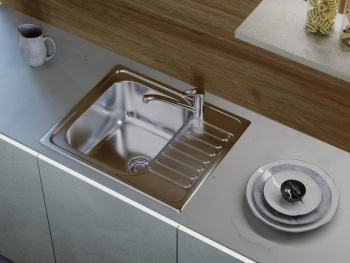 Смеситель для кухни Omoikiri Kado-DC темный шоколад 4994161