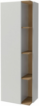 Шкаф-пенал 50 см Jacob Delafon Terrace EB1179D-G1G правый, пепельный глянцевый