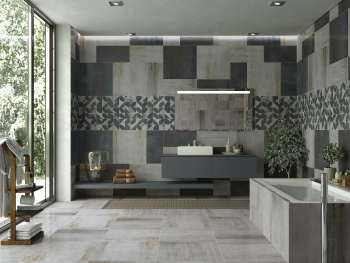 Керамогранит Villeroy&Boch 3457DB1L Декор Althea Oxy многоцветный 21x24