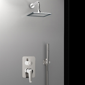 Смеситель для душа Ramonsoler Ypsilon встраиваемый с тропическим и ручным душем plus K6415022