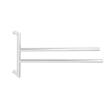 3SC Guy Полотенцедержатель двойной, поворотный, плечо 35см, цвет: белый матовый GU19BO