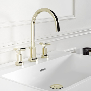 Смеситель для раковины THG Les Ondes G8A-F31-151 soft matt gold