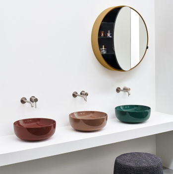 Раковина накладная Cielo Era Eco BAERA40 AV 40 см коричневый