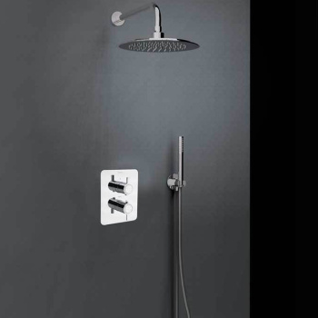 Смеситель для душа Ramonsoler Drako встраиваемый термостатический с тропическим и ручным душем K3387011